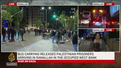 Israel releases 30 Palestinians in Gaza truce swap News Clip