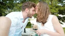 In love couple. Stock Footage