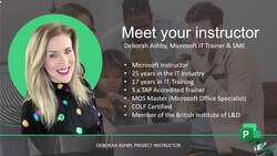Microsoft Project 2021 From Beginners to Advanced - Course Introduction-2 Instructional Video