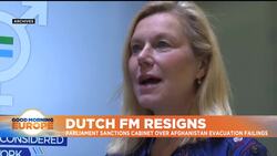 Dutch foreign minister Sigrid Kaag resigns over Afghanistan evacuations News Clip