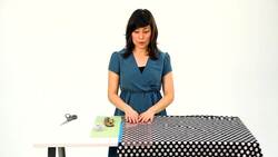 How to Trim Fabric for Easy No-Sew Fleece Blanket Instructional Video