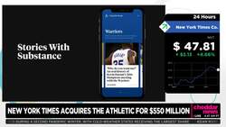 The New York Times Acquires The Athletic for $550M News Clip