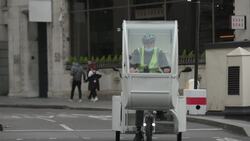 Stock footage of face coverings News Clip