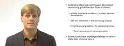 Federal Sentencing Guidelines Instructional Video