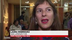 Pope Francis honoured by hometown football team in Argentina News Clip