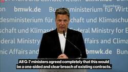 G-7 Balks at Putin's Demand for Gas Payments in Rubles News Clip