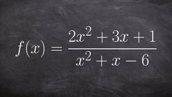 Determine the vertical asymptotes Instructional Video