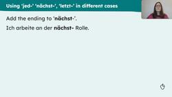 Der Hund ist frech! Negation with 'nicht' and 'sondern', determiners Instructional Video