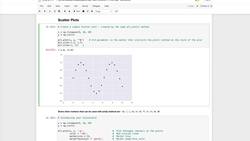 Data Analytics using Python Visualizations - Creating Scatter Plots Instructional Video
