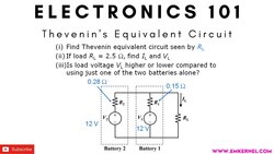 Electronics 101: Thevenin's Equivalent Circuit Analysis! Instructional Video