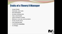 McGregor XY Theory of Management - Simplest Explanation Ever Instructional Video