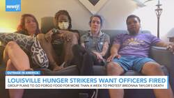 Hunger Strikers Want Officers Involved In Breonna Taylor's Death Fired News Clip