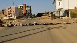 CLEAN : Sudanese protesters block streets in Khartoum to decry coup News Clip