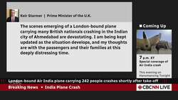 U.K. reacts to Air India crash bound for London News Clip