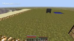 Minecraft Tutorial: How to Make a Glass Bottle in Minecraft Instructional Video