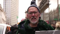 Protesters march in Camden after Sunak warns against extremists News Clip