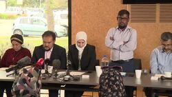 Relatives of New Zealand mosque shootings speak at press conference News Clip