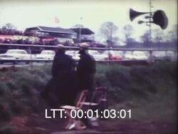 Home Movie Film Of A Grand Prix Stock Footage