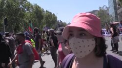 VOICED : Protestas en Latinoamérica durante el Día de la Raza News Clip
