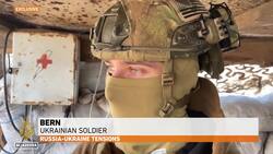 Ukrainian soldiers in front lines report intensified shelling News Clip