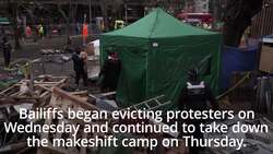 Arrests made as anti-HS2 campaigners continue protest News Clip