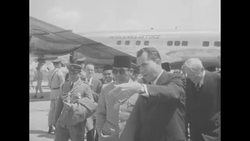 Indonesia's President Sukarno visits Washington, DC News Clip