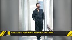 Kamal Haasan files Rajya Sabha nomination amid political and language row News Clip