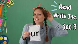 Read Write Inc Set 3 Sounds | Learn Phonics | Learning to Read | British Teacher Instructional Video