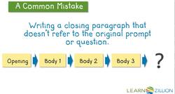 Writing a Powerful Closing Statement: Referring to the Prompt and Big Ideas Instructional Video