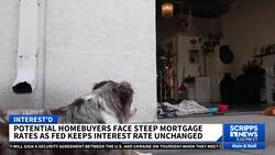 Potential homebuyers could face steep mortgage due to interest rates News Clip