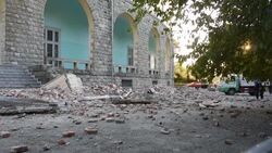 CLEAN : Strong earthquake hits Albania News Clip