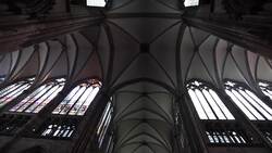 Germany, Cologne, Cathedral - Crossing Stock Footage