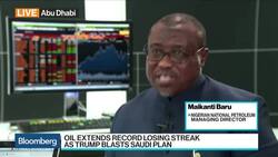 NNPC's Baru Says 'Very Much' Support Saudi Oil Production Cut News Clip