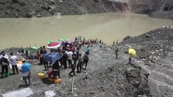 CLEAN : Bodies buried in mass grave after Myanmar landslide News Clip