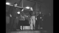 Princess Margaret visits Gen. Eisenhower at SHAPE HQ and shops at Christian Dior in Paris News Clip