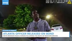 Atlanta Officer Involved In Rayshard Brooks' Death Released On Bond News Clip