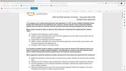 AWS Certified Solutions Architect Associate (SAA-C03) - Master the Knowledge Areas Instructional Video