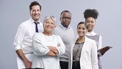 Together we illuminate all obstacles Stock Footage