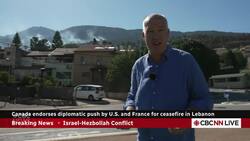 CBC News reports from northern Israel as remaining residents face Hezbollah rocket attacks News Clip