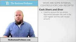 Internal Controls for Cash Receipts - Financial Accounting Instructional Video