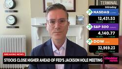 Stocks Close Higher Ahead of Fed's Jackson Hole Meeting News Clip