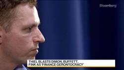 Thiel Blasts Dimon, Buffett, Fink as 'Finance Gerontocracy' News Clip