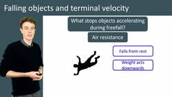 Falling Objects and Terminal Velocity: Understanding Gravity, Air Resistance and Factors Affecting Velocity Instructional Video