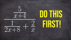 Best Tip For Simplifying Complex Fractions Instructional Video