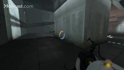 Portal 2 Walkthrough / Chapter 3 - Part 7: Room 15/22 Instructional Video