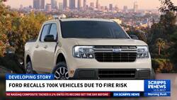 Ford recalling nearly $700K vehicles due to a fire risk News Clip