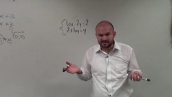 How to find the intersection of a system of equations by graphing Instructional Video