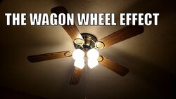 The Wagon Wheel Effect | Optical Illusion Science Experiment Instructional Video