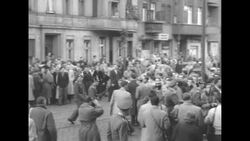 Melee in West Berlin between Communist youths from East Berlin and West Berlin policemen News Clip