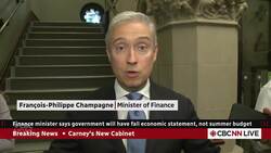 No summer budget, says Finance Minister Champagne News Clip